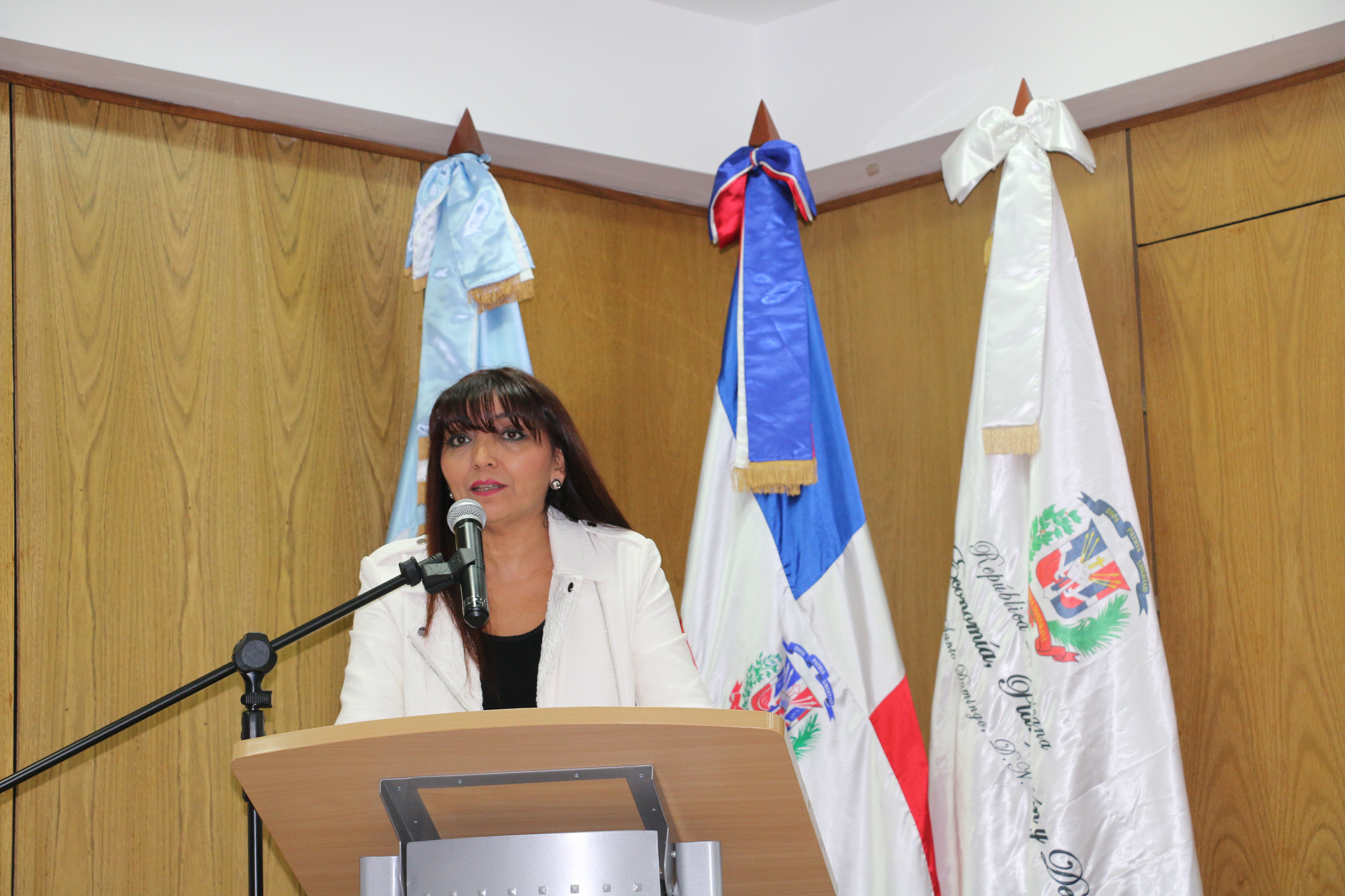 Gloria Ortega, consultora de la Oficina Nacional de Estadística en la elaboración del Análisis de Situación Poblacional de la República Dominicana