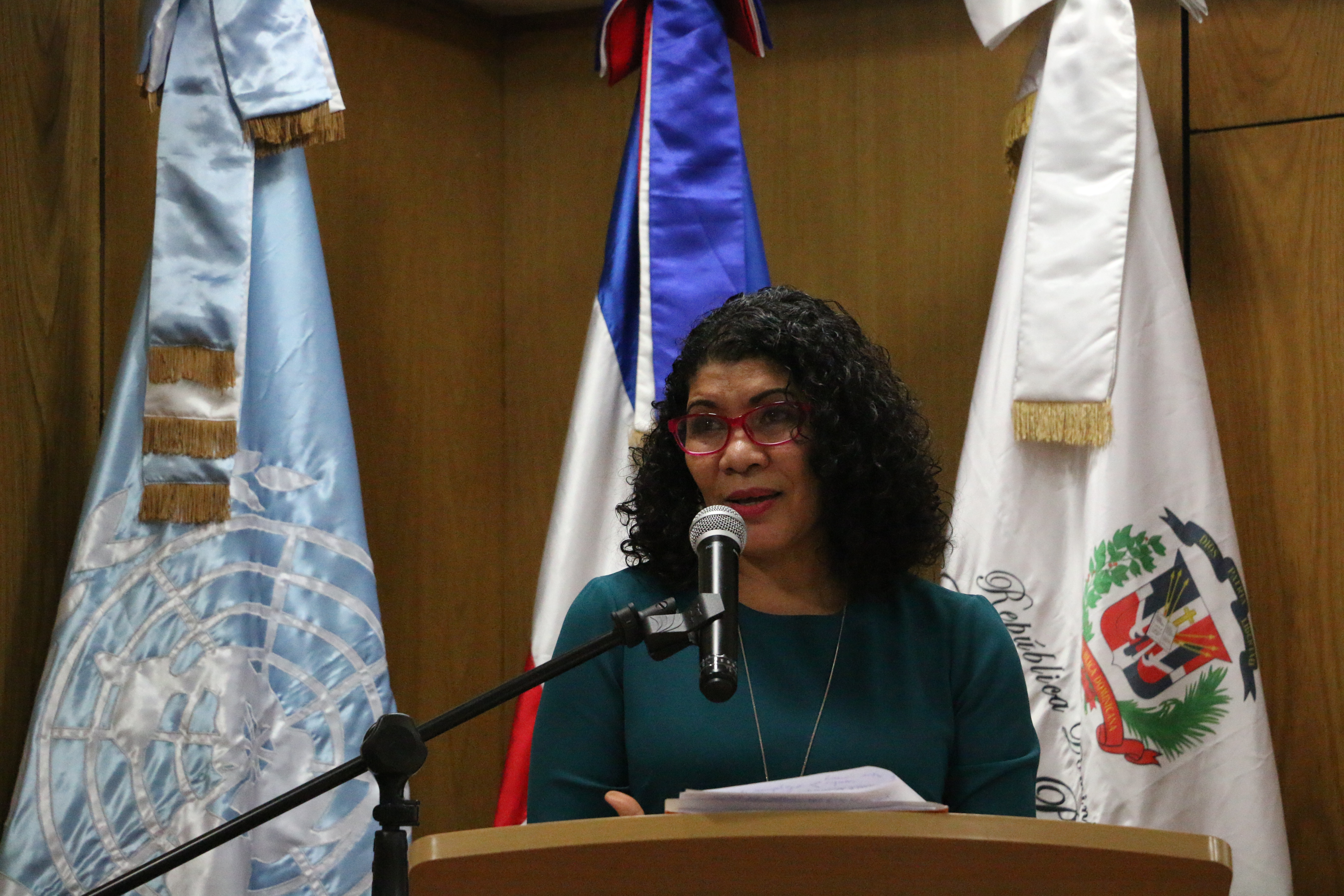 Sonia Vasquez, Representante Nacional del Fondo de Población de Naciones Unidas (UNFPA)