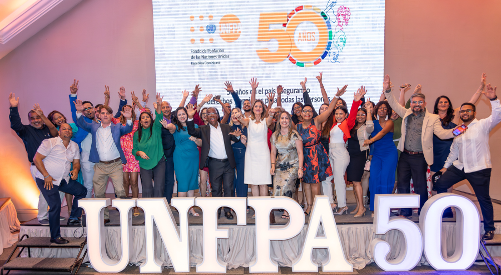 50 aniversario UNFPA RD.