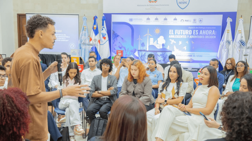 Los jóvenes buscan asegurar su participación y coordinación en la gestión de las políticas públicas de la nación dominicana.