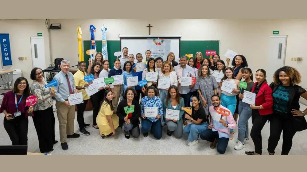 Naciones Unidas y PUCMM capacitan en derechos humanos a periodistas y comunicadores 