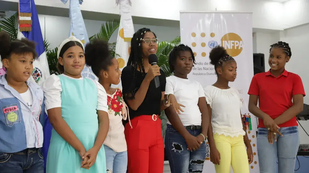 GANA, CONANI y UNFPA presentan iniciativa «Fabricando Sueños» con chicas y chicos