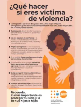 ¿Qué hacer si eres víctima de violencia?