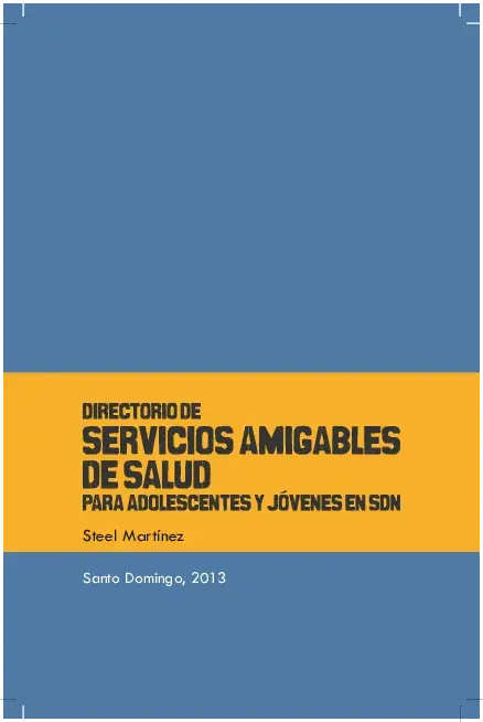 Directorio de Servicios Amigables de Salud